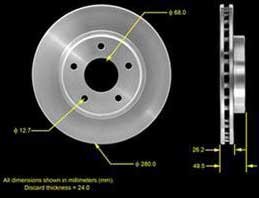 Bendix Brake Disc