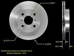 Bendix Brake Disc