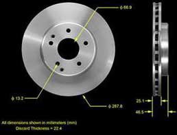 Bendix Brake Disc