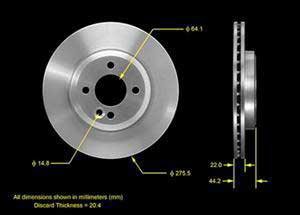 Bendix Brake Disc
