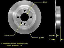 Bendix Brake Disc
