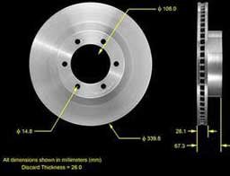 Bendix Brake Disc