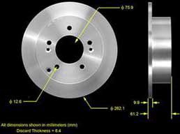 Bendix Brake Disc