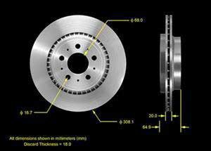 Bendix Brake Disc