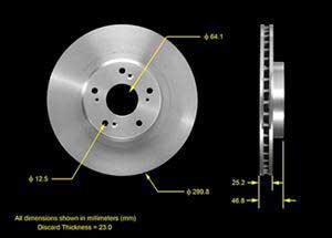 Bendix Brake Disc