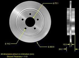 Bendix Brake Disc