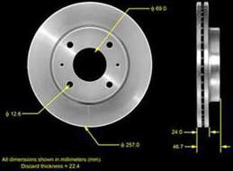 Bendix Brake Disc