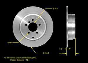 Bendix Brake Disc