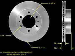 Bendix Brake Disc