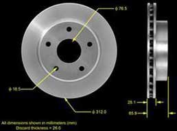 Bendix Brake Disc