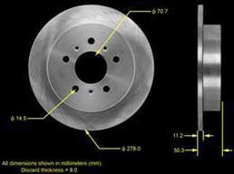 Bendix Brake Disc