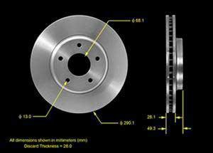 Bendix Brake Disc