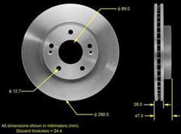 Bendix Brake Disc
