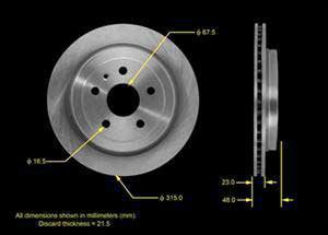 Bendix Brake Disc