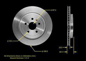Bendix Brake Disc