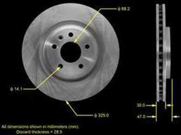 Bendix Brake Disc