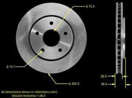 Bendix Brake Disc