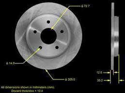Bendix Brake Disc