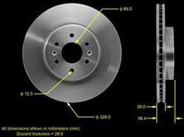 Bendix Brake Disc