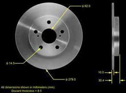 Bendix Brake Disc