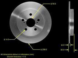 Bendix Brake Disc