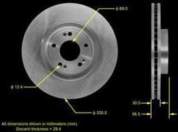 Bendix Brake Disc