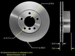 Bendix Brake Disc