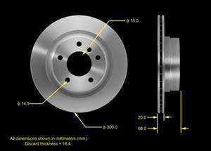 Bendix Brake Disc