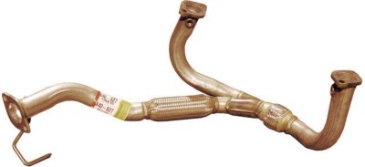 Bosal BO840627 Exhaust Pipe - Natural, Aluminized Steel, Direct Fit