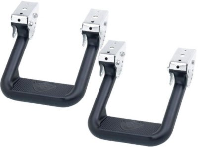 Carr C22102521 Side Steps - Powdercoated Black, Die aluminum alloy, Direct Fit