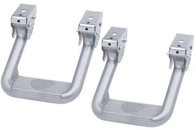 Carr C22102524 Side Steps - Titanium silver, Die aluminum alloy, Direct Fit