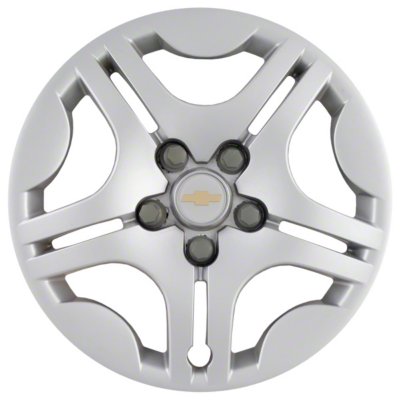CCI C2CFWC03238U20 Premier Wheel Cover - Silver, Plastic, Spoke, Direct Fit