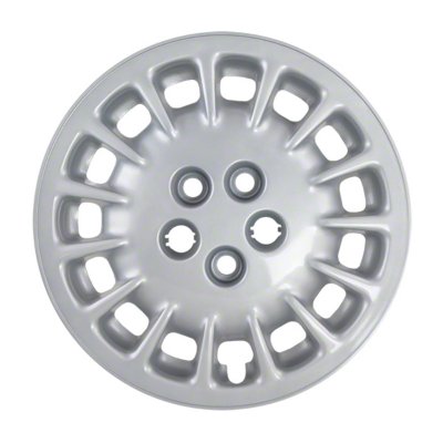 CCI C2CFWC04121U20 Premier Wheel Cover - Silver, Plastic, Spoke, Direct Fit