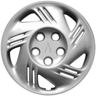 CCI C2CFWC05107U20 Premier Wheel Cover - Silver, Plastic, Spoke, Direct Fit
