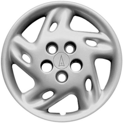 CCI C2CFWC05109U20 Premier Wheel Cover - Silver, Plastic, Hole, Slot, Direct Fit