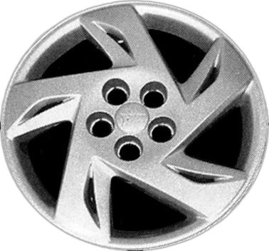 CCI C2CFWC05127U20 Premier Wheel Cover - 15 in. Diameter, Silver, Plastic, Spoke, Direct Fit