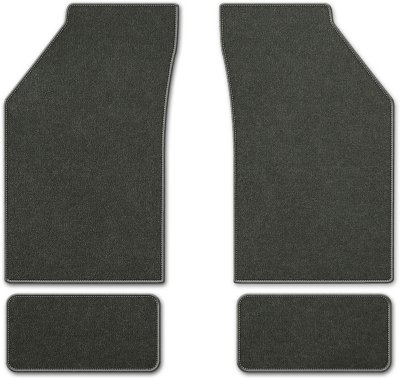 Coverking C37CFMBM2OL7101 Custom Floor Mats - Charcoal, Carpet, Carpet, Flat Floor Mat, Direct Fit