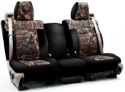 Coverking C37CSC2F57RM1082 Neoprene Mossy Oak Camo Seat Cover - 2-tone, Neoprene, Camouflage, Direct Fit
