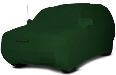 Coverking C37CVC2SS91PN7302 Satin Stretch Car Cover - Green, Satin with lycra yarns, Indoor, Direct Fit