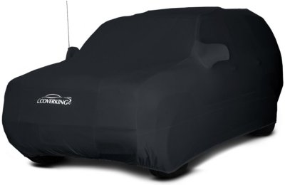 Coverking C37CVC2SS95PN7371 Satin Stretch Car Cover - Black, Satin with lycra yarns, Indoor, Direct Fit