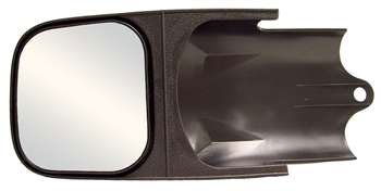 CIPA C7311000 Custom Towing Mirror - Textured Black, Non-heated