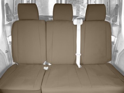 CalTrend CALNS14806LX I Can't Believe It's Not Leather Seat Cover - Beige, Synthetic leather, Solid, Direct Fit