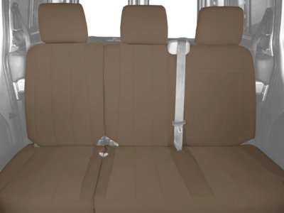 CalTrend CALST33906NA Neosupreme Seat Cover - Beige, Neosupreme, Solid, Direct Fit