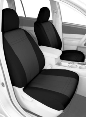 CalTrend CALSU11003NN Neosupreme Seat Cover - Black sides and charcoal insert, Neosupreme, 2-tone, Direct Fit