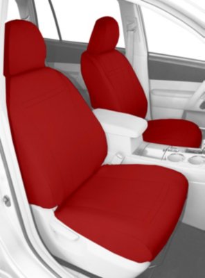 CalTrend CALSU11502NA Neosupreme Seat Cover - Red, Neosupreme, Solid, Direct Fit