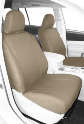 CalTrend CALSU11505LX I Can't Believe It's Not Leather Seat Cover - Sandstone, Synthetic leather, Solid, Direct Fit