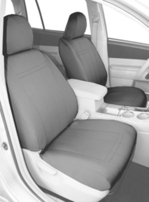 CalTrend CALSU11508NA Neosupreme Seat Cover - Light Gray, Neosupreme, Solid, Direct Fit