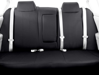 CalTrend CALSU13409LX I Can't Believe It's Not Leather Seat Cover - Dark Gray, Synthetic leather, Solid, Direct Fit