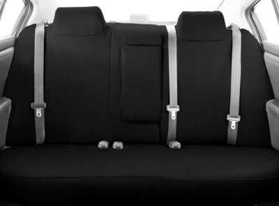CalTrend CALTY32601DA Dura-Plus Seat Cover - Black, Cordura Canvas, Solid, Direct Fit