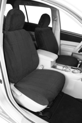 CalTrend CALTY35203RA OE Velour Seat Cover - Classic charcoal, Velour, Solid, Direct Fit